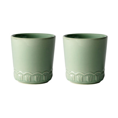 Se PotteryJo Tulipa kop 20 cl 2-pak Verona green ✔ Kæmpe udvalg i PotteryJo ✔ Hurtig levering: 1 - 2 Hverdage samt billig fragt - Varenummer: KTT-591492-01 og barcode / Ean: '7340154209656 på lager - Udsalg på Servering - Krus & Kopper - Kaffekopper Spar op til 64% - Over 1354 kendte mærker på udsalg