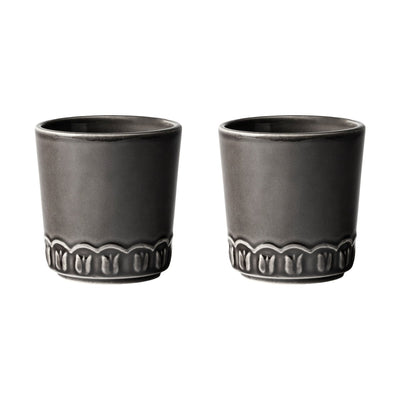 Se PotteryJo Tulipa kop 20 cl 2-pak Almost black ✔ Kæmpe udvalg i PotteryJo ✔ Hurtig levering: 1 - 2 Hverdage samt billig fragt - Varenummer: KTT-591493-01 og barcode / Ean: '7340154209663 på lager - Udsalg på Servering - Krus & Kopper - Kaffekopper Spar op til 63% - Over 1354 kendte mærker på udsalg