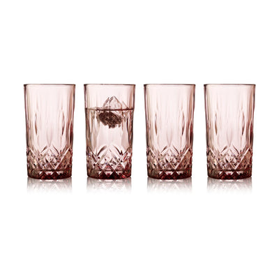 Se Lyngby Glas Sorrento highball glas 38 cl 4-pak Pink ✔ Kæmpe udvalg i Lyngby Glas ✔ Hurtig levering: 1 - 2 Hverdage samt billig fragt - Varenummer: KTT-592191-01 og barcode / Ean: '5722000314837 på lager - Udsalg på Servering - Glas - Drinksglas Spar op til 62% - Over 1354 kendte mærker på udsalg