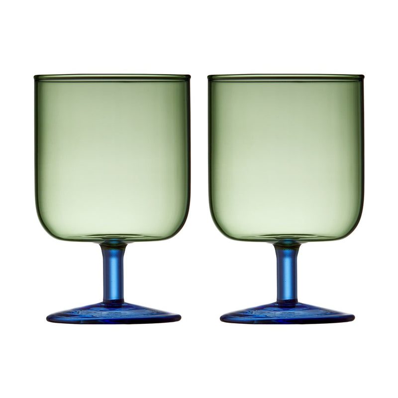 Se Lyngby Glas Torino vinglas 30 cl 2-pak Green-blue ✔ Kæmpe udvalg i Lyngby Glas ✔ Hurtig levering: 1 - 2 Hverdage samt billig fragt - Varenummer: KTT-592208-01 og barcode / Ean: &