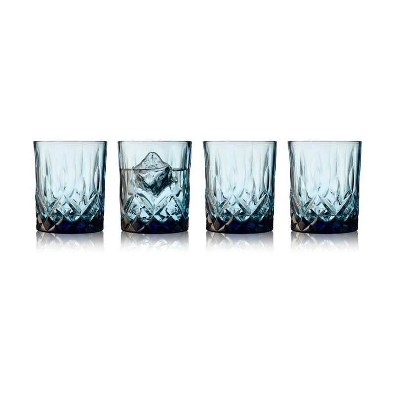 Se Lyngby Glas Sorrento whiskyglas 32 cl 4-pak Blue ✔ Kæmpe udvalg i Lyngby Glas ✔ Hurtig levering: 1 - 2 Hverdage samt billig fragt - Varenummer: KTT-592215-01 og barcode / Ean: &