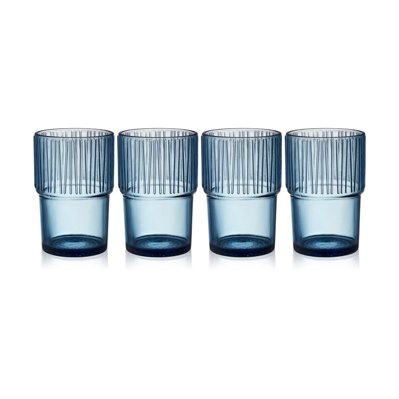 Se Bitz Kusintha caféglas 38 cl 4-pak Blue ✔ Kæmpe udvalg i Bitz ✔ Hurtig levering: 1 - 2 Hverdage samt billig fragt - Varenummer: KTT-592220-01 og barcode / Ean: &
