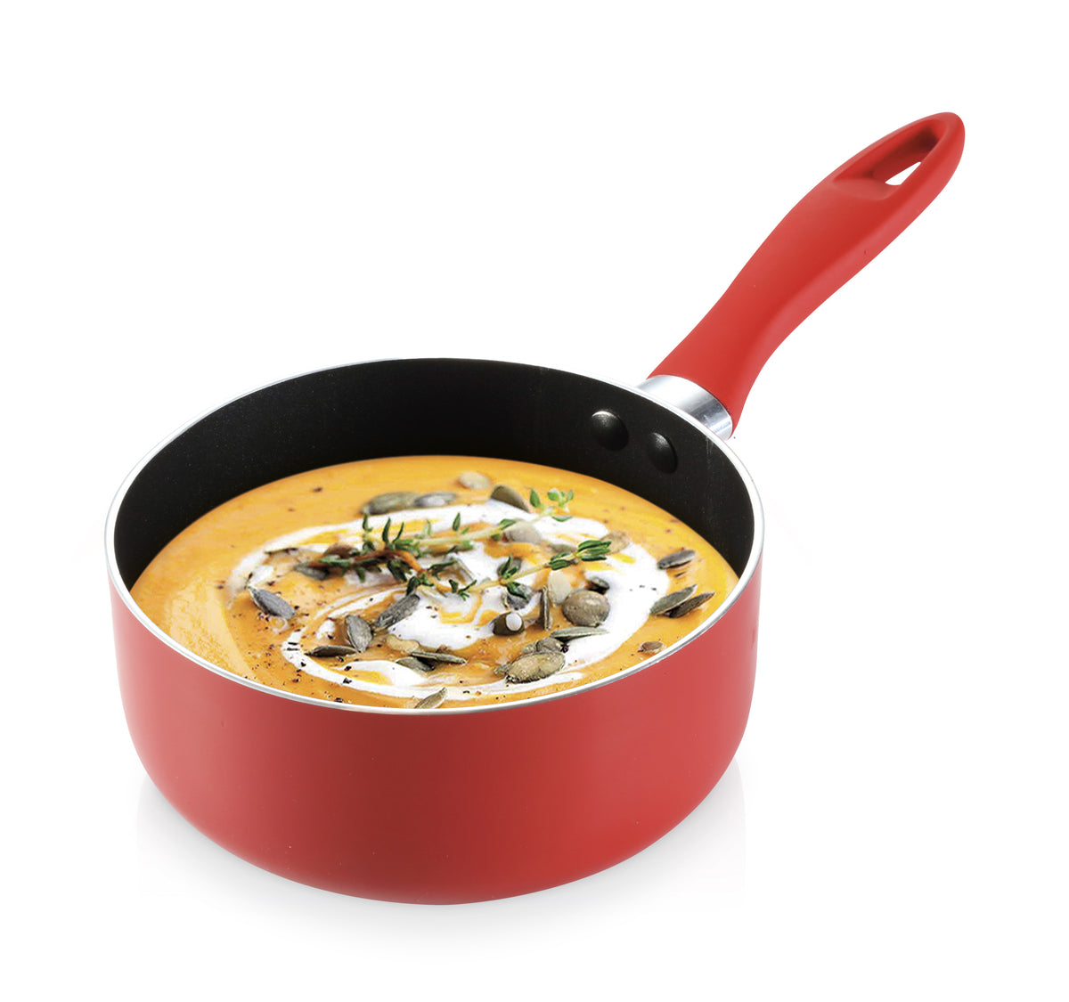 Tescoma sauterpande Ø 14 cm i aluminium med non-stick belægning til singlemåltider