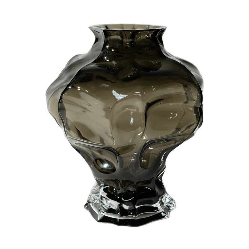 Se Hein Studio Ammonit vase 30 cm New Smoke ✔ Kæmpe udvalg i Hein Studio ✔ Hurtig levering: 1 - 2 Hverdage samt billig fragt - Varenummer: KTT-595058-01 og barcode / Ean: &