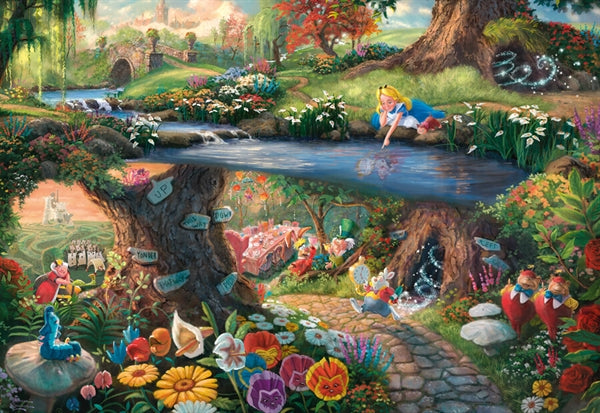 Schmidt puslespil Alice in Wonderland med 1000 brikker