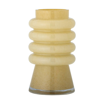 Se Bloomingville Sahara vase Ø13x23 cm Yellow ✔ Kæmpe udvalg i Bloomingville ✔ Hurtig levering: 1 - 2 Hverdage samt billig fragt - Varenummer: KTT-596395-01 og barcode / Ean: '5711173321742 på lager - Udsalg på Indretning - Dekoration - Vaser Spar op til 52% - Over 1300 kendte brands på udsalg