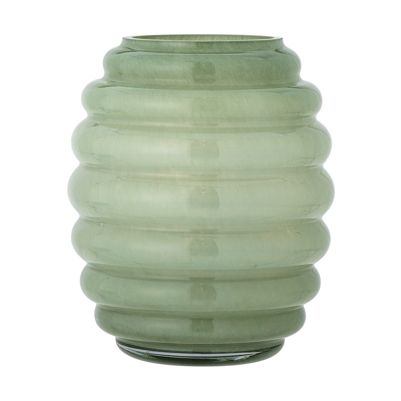 Se Bloomingville Saihah vase Ø19x24 cm Green ✔ Kæmpe udvalg i Bloomingville ✔ Hurtig levering: 1 - 2 Hverdage samt billig fragt - Varenummer: KTT-596396-01 og barcode / Ean: &
