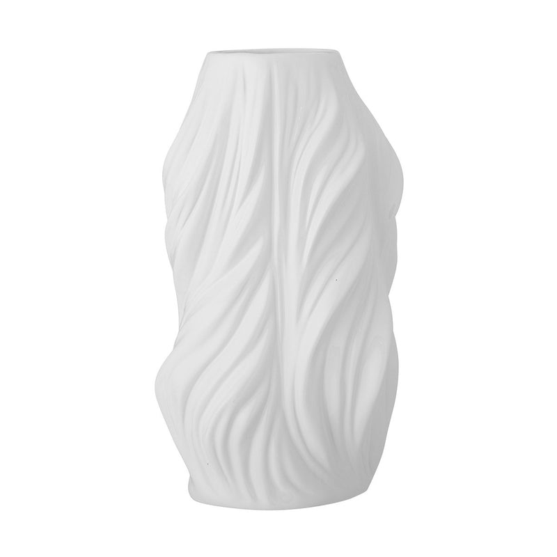 Se Bloomingville Sanak vase Ø14x26 cm White ✔ Kæmpe udvalg i Bloomingville ✔ Hurtig levering: 1 - 2 Hverdage samt billig fragt - Varenummer: KTT-596397-01 og barcode / Ean: &