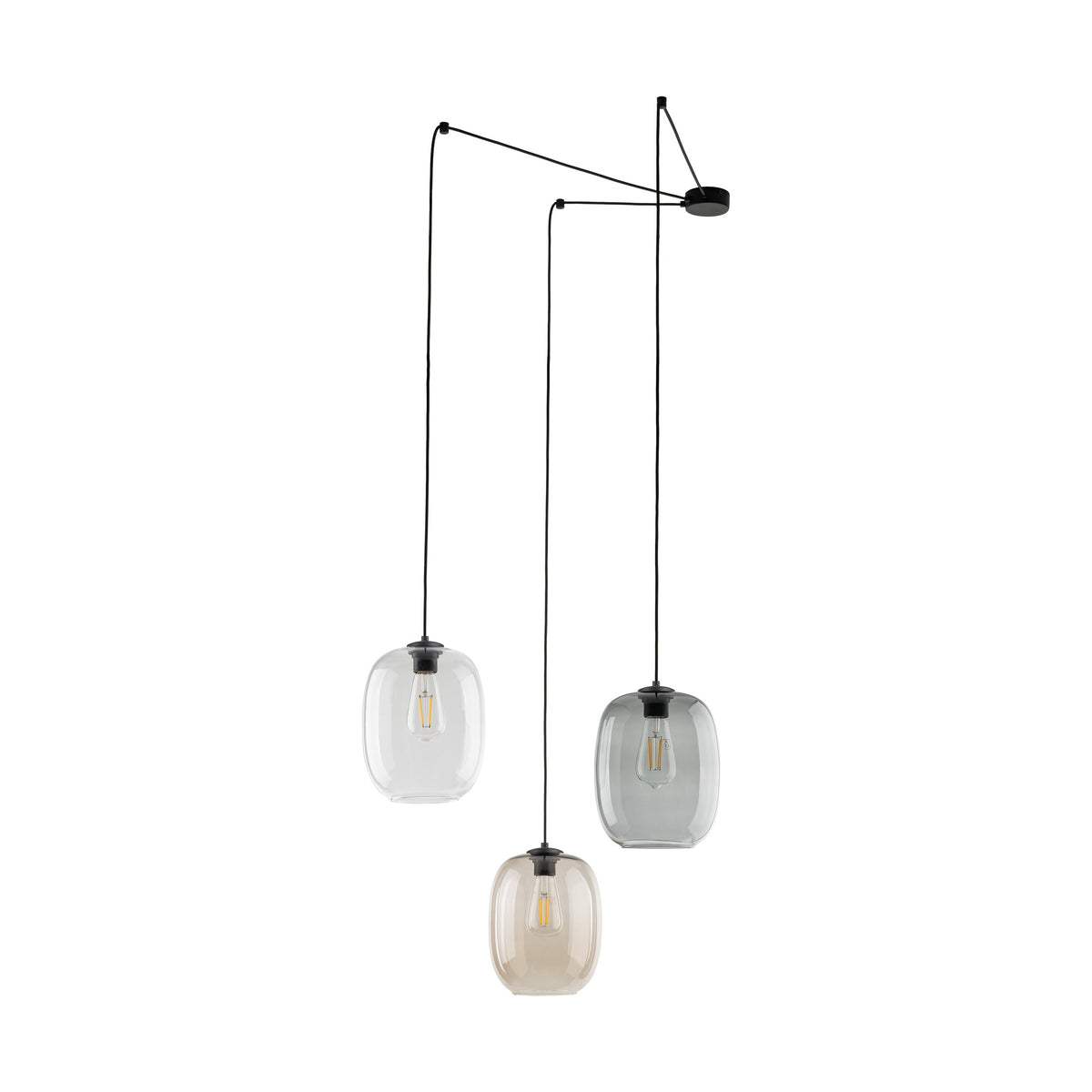 Se TK Elio loftlampe, m. 3 skærme - multifarvet glas og sort metal ❤ Kæmpe udvalg i TK - Køb online på udsalg og tilbud lige nu ❤ Meget billig fragt og hurtig levering: 1 - 2 hverdage - Varenummer: Boboonline-104144 og barcode / Ean: 5901780559724 på lager - Udsalg på Interiør,Belysning,Lamper,Loftlamper,
Lamper - nyheder,
Interiør,
Belysning,
Lamper, Spar op til 51% - Over 785 kendte brands på udsalg