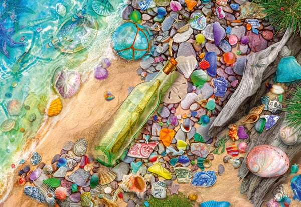 Schmidt puslespil Beach Treasures med 1000 brikker
