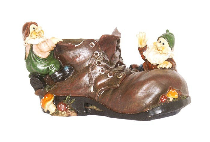 Se Garden Life - Gnom Stor H23 cm, gammel sko med to nisser ❤ Kæmpe udvalg i Garden Life - Køb online på udsalg og tilbud lige nu ❤ Billig fragt • Hurtig levering - Varenummer: Bolig&Haven-44081137254652 og barcode / Ean: 5708127865094 på lager - Udsalg på Spar helt op til 57% - Kæmpe udsalg på over 739 brands