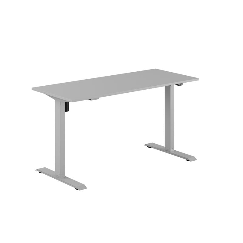 EASY Hæve/Sænkebord m/1 motor 140x60cm - Grå-grå