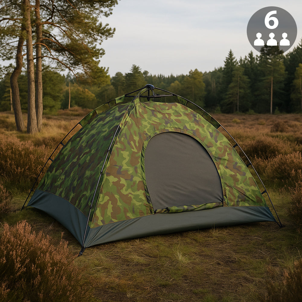 Se Quick-Up Camouflagetelt til 3 - 8 personer - 6 ✔ Kæmpe udvalg i Satana - Køb online på udsalg og tilbud lige nu ✔ Hurtig levering til lave fragtpriser - Varenummer: Satana-42610154864718 på lager - Udsalg på Hus & Fritid > Aromaterapi duftolier & æteriske olier > Op til 57% rabat - Mere end 1.329 populære mærker på udsalg