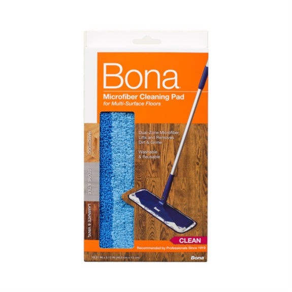 Bona Microfiber Cleaning Pad, vaskbar mikrofiberpad til gulvrengøring