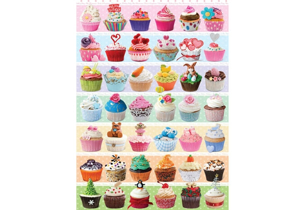 Eurographics puslespil Cupcake Celebration med 1000 brikker
