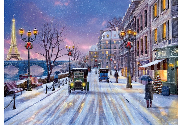 Eurographics puslespil Christmas Eve in Paris med 1000 brikker