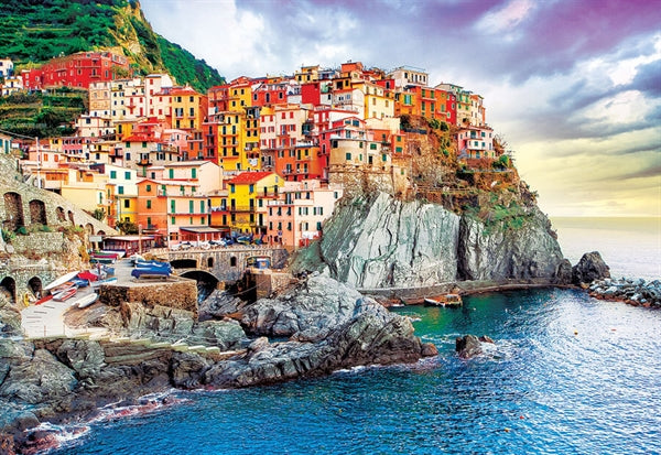Eurographics puslespil Manarola, Cinque Terre, Italy med 1000 brikker