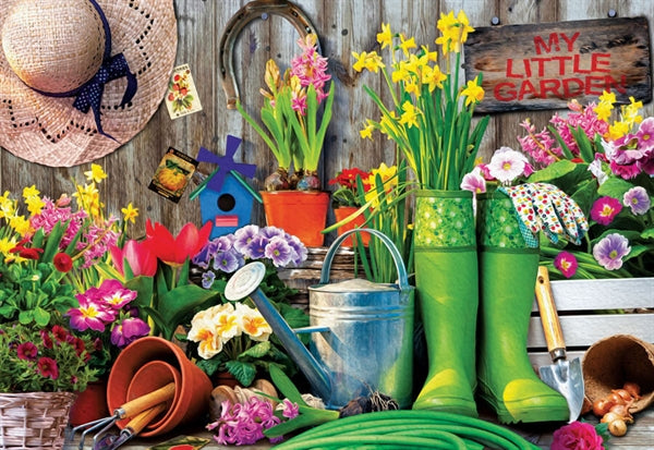 Eurographics puslespil Garden Tools med 1000 brikker