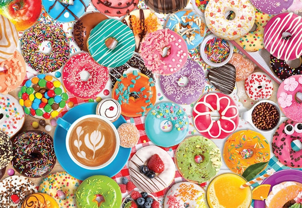 Puslespil Donut Party fra Eurographics med 1000 brikker