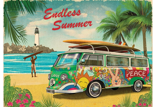 Puslespillet VW - Endless Summer fra Eurographics med 1000 brikker