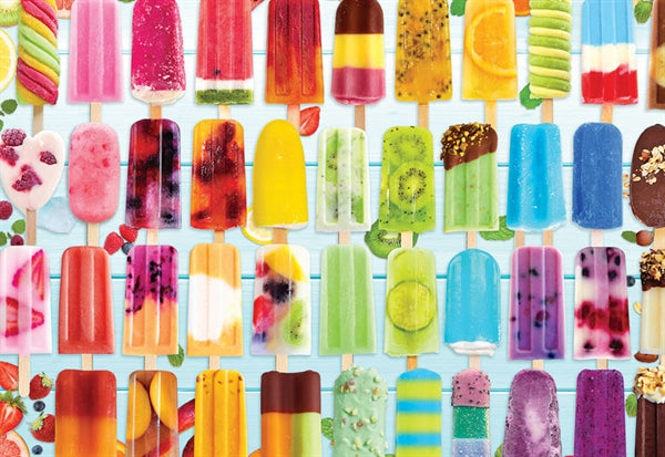 Eurographics puslespil Popsicle Rainbow med 1000 brikker