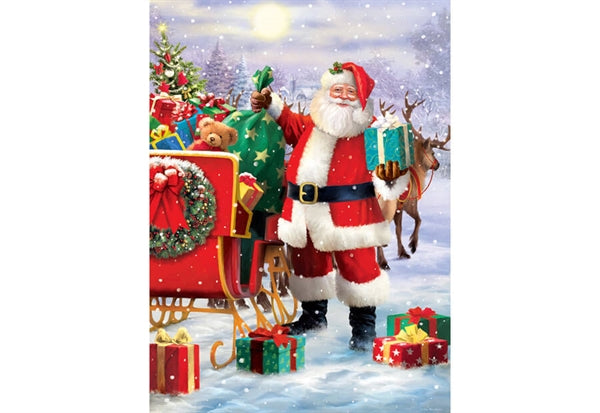 Eurographics puslespil Santa's Sled med 1000 brikker
