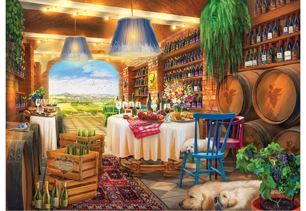 Eurographics puslespil Winery med 1000 brikker
