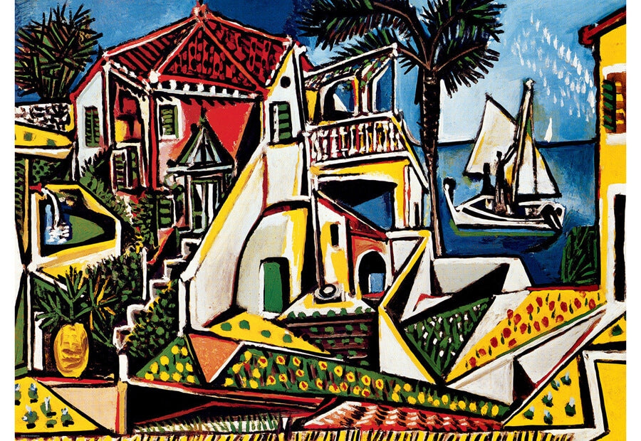 Eurographics puslespil Mediterranean Landscape med 1000 brikker