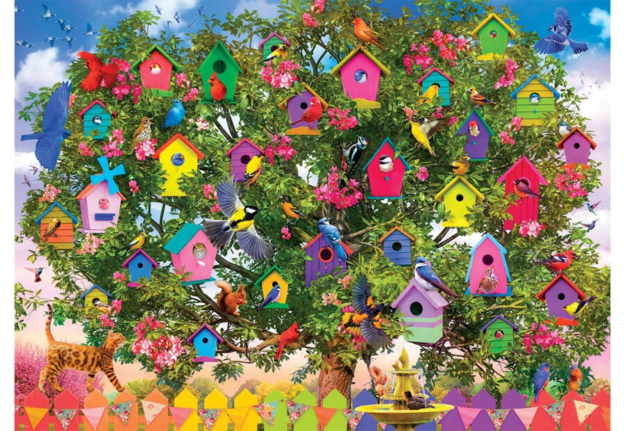 Eurographics puslespil Bird House Hotel med 1000 brikker
