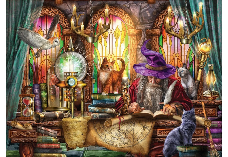 Puslespillet Mystical Study fra Eurographics med 1000 brikker