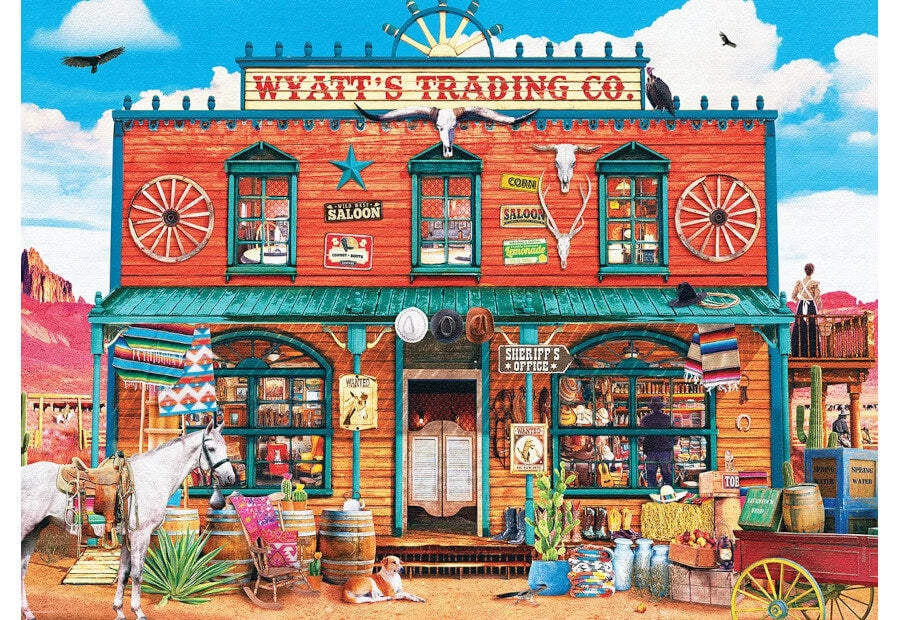 Eurographics Wyatt's Trading Co. puslespil med 1000 brikker