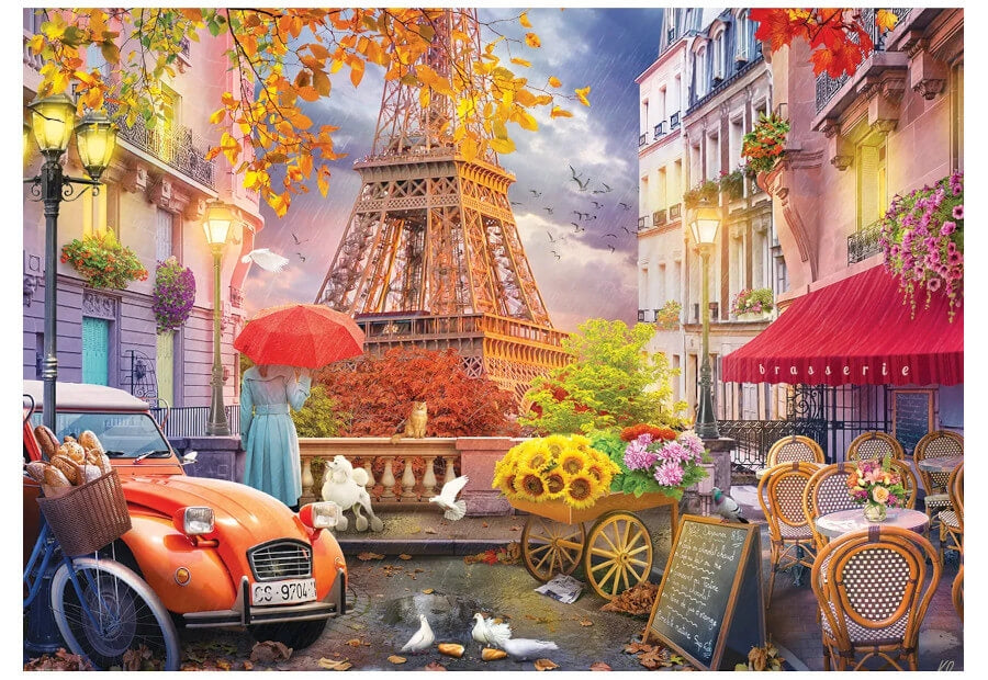 Eurographics puslespil Paris View med 1000 brikker