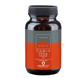 Pakke Terranova CoQ10 30 mg Complex kosttilskud med 50 kapsler