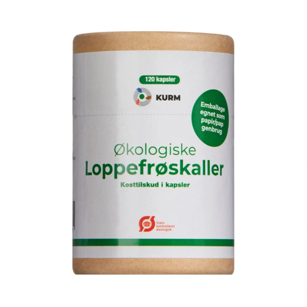 Pakke med økologiske loppefrøskaller, 120 stk