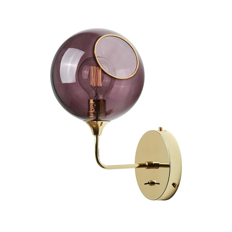 Se Design By Us Ballroom væglampe Ø20 cm Purple rain ✔ Kæmpe udvalg i Design By Us ✔ Hurtig levering: 1 - 2 Hverdage samt billig fragt - Varenummer: KTT-600616-01 og barcode / Ean: &