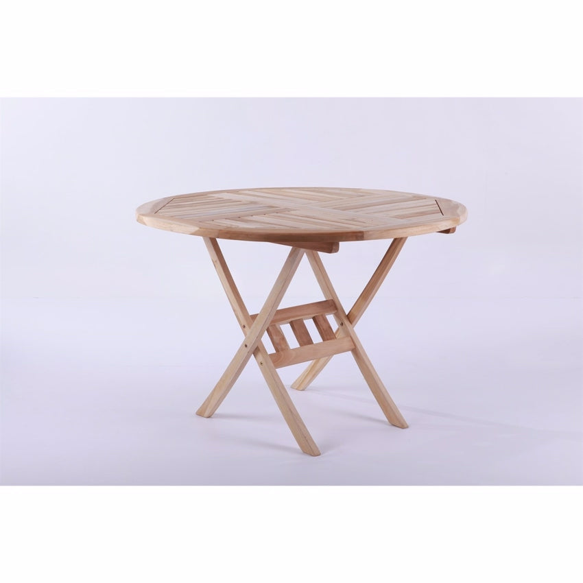 Dacore rundt havebord i teaktræ med en diameter på 110 cm
