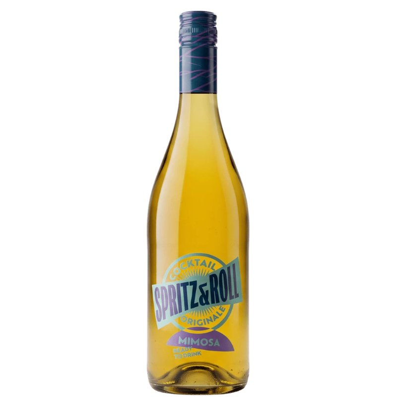 Flaske Spritz & Roll Mimosa, færdigblandet cocktail på 75 cl