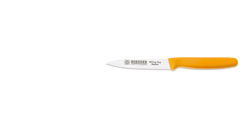 Se Giesser Giesser skrællekniv 10 cm Gul ✔ Kæmpe udvalg i Giesser ✔ Hurtig levering: 1 - 2 Hverdage samt billig fragt - Varenummer: KTT-602277-01 og barcode / Ean: &