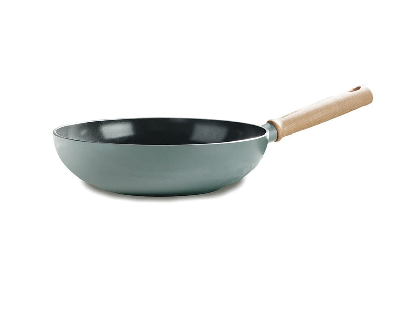Se GreenPan Mayflower Pro wokpande 28 cm Grønblå ✔ Kæmpe udvalg i GreenPan ✔ Hurtig levering: 1 - 2 Hverdage samt billig fragt - Varenummer: KTT-602481-01 og barcode / Ean: &