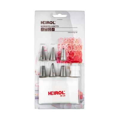 Se Heirol Heirol dekorationssæt 35 cm ✔ Kæmpe udvalg i Heirol ✔ Hurtig levering: 1 - 2 Hverdage samt billig fragt - Varenummer: KTT-602710-01 og barcode / Ean: '6419287313347 på lager - Udsalg på Køkken & madlavning - Bageredskaber > Spar op til 51% - Over 1160 kendte mærker på udsalg