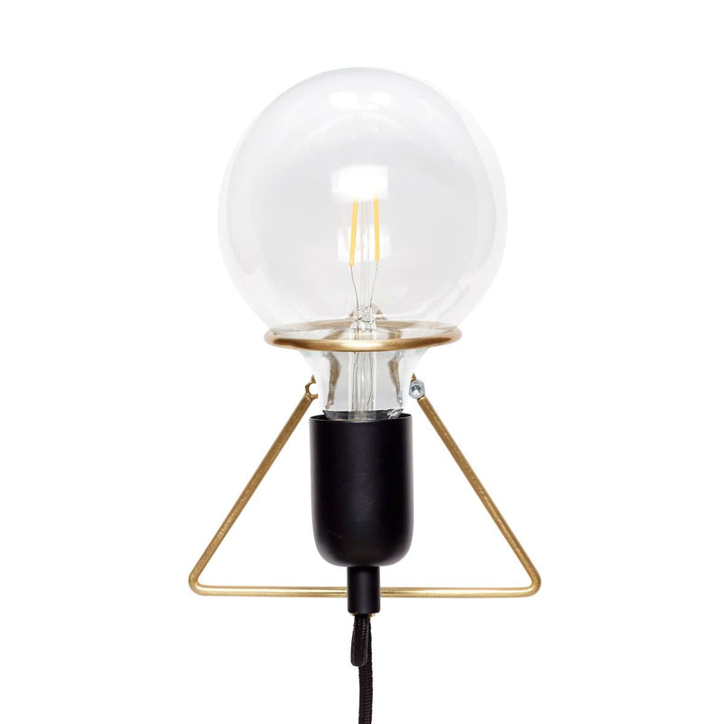 Se Hübsch Smuk væglampe Messing-sort ✔ Kæmpe udvalg i Hübsch ✔ Hurtig levering: 1 - 2 Hverdage samt billig fragt - Varenummer: KTT-603668-01 og barcode / Ean: &
