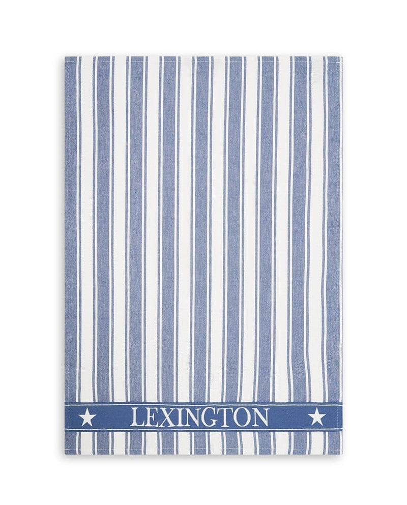 Se Lexington Icons Twill Waffle køkkenhåndklæde 50x70 cm Blå ✔ Kæmpe udvalg i Lexington ✔ Hurtig levering: 1 - 2 Hverdage samt billig fragt - Varenummer: KTT-605387-01 og barcode / Ean: &