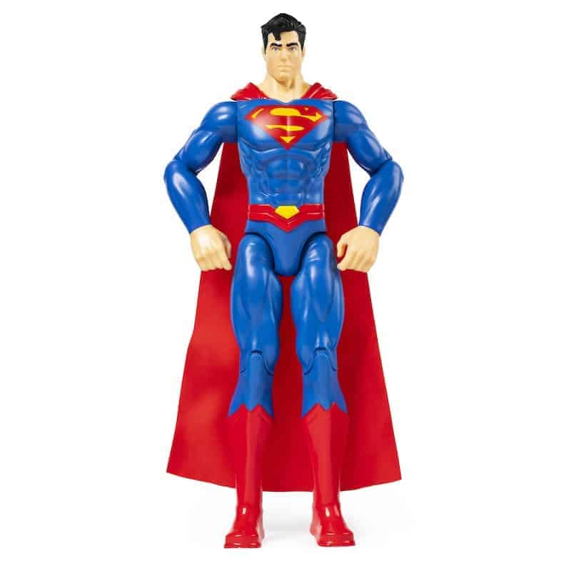 DC Superman figur på 30 cm med kappe og bøjelige led