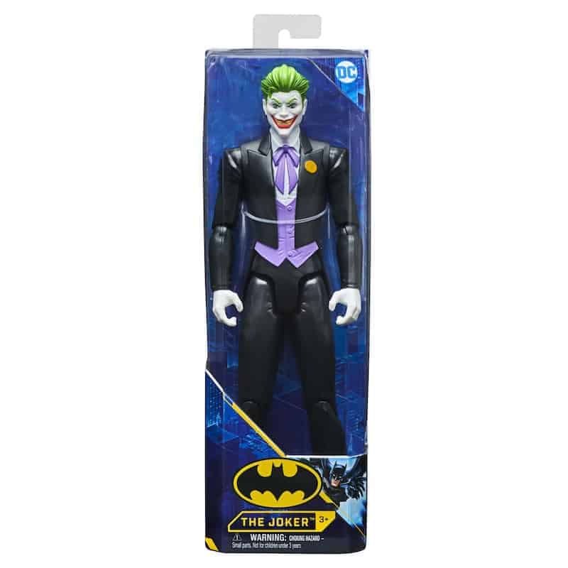DC Joker figur på 30 cm med skulderkappe og bøjelige led