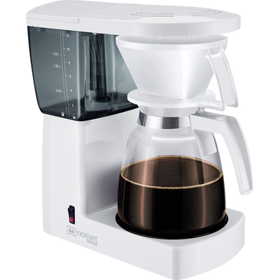 Se Melitta Excellent Grande kaffemaskine 1,5 l Hvid ✔ Kæmpe udvalg i Melitta ✔ Hurtig levering: 1 - 2 Hverdage samt billig fragt - Varenummer: KTT-606603-01 og barcode / Ean: '4006508207602 på lager - Udsalg på Køkken & madlavning - > Spar op til 62% - Over 1334 design mærker på udsalg
