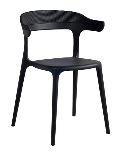 Se MUUBS Muubs Luna Stripe stol Sort ✔ Kæmpe udvalg i MUUBS ✔ Hurtig levering: 1 - 2 Hverdage samt billig fragt - Varenummer: KTT-606819-01 og barcode / Ean: '5711973020388 på lager - Udsalg på Møbler - Stole & skamler - Stole Spar op til 55% - Over 1334 design mærker på udsalg