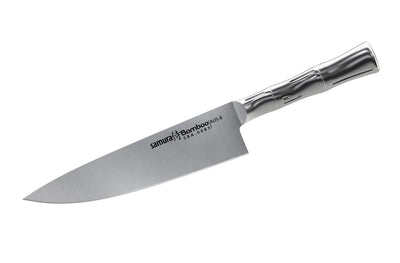Se Samura Bamboo kokkekniv 20 cm Rustfrit stål ✔ Kæmpe udvalg i Samura ✔ Hurtig levering: 1 - 2 Hverdage samt billig fragt - Varenummer: KTT-610242-01 og barcode / Ean: '4751029320100 på lager - Udsalg på Køkken & madlavning - Køkkenknive & Knivtilbehør - Kokkeknive Spar op til 55% - Over 1334 design brands på udsalg