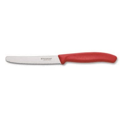 Se Victorinox Victorinox tomatkniv bølgetandet 11 cm Rød ✔ Kæmpe udvalg i Victorinox ✔ Hurtig levering: 1 - 2 Hverdage samt billig fragt - Varenummer: KTT-611302-01 og barcode / Ean: '7611160003218 på lager - Udsalg på Køkken & madlavning - Køkkenknive & Knivtilbehør - Grønstsagsknive Spar op til 59% - Over 1354 design brands på udsalg