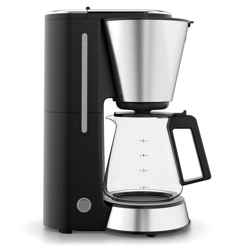 Se WMF Kitchenminis kaffemaskine glas 5 kopper Sort-sølv ✔ Kæmpe udvalg i WMF ✔ Hurtig levering: 1 - 2 Hverdage samt billig fragt - Varenummer: KTT-611601-01 og barcode / Ean: &