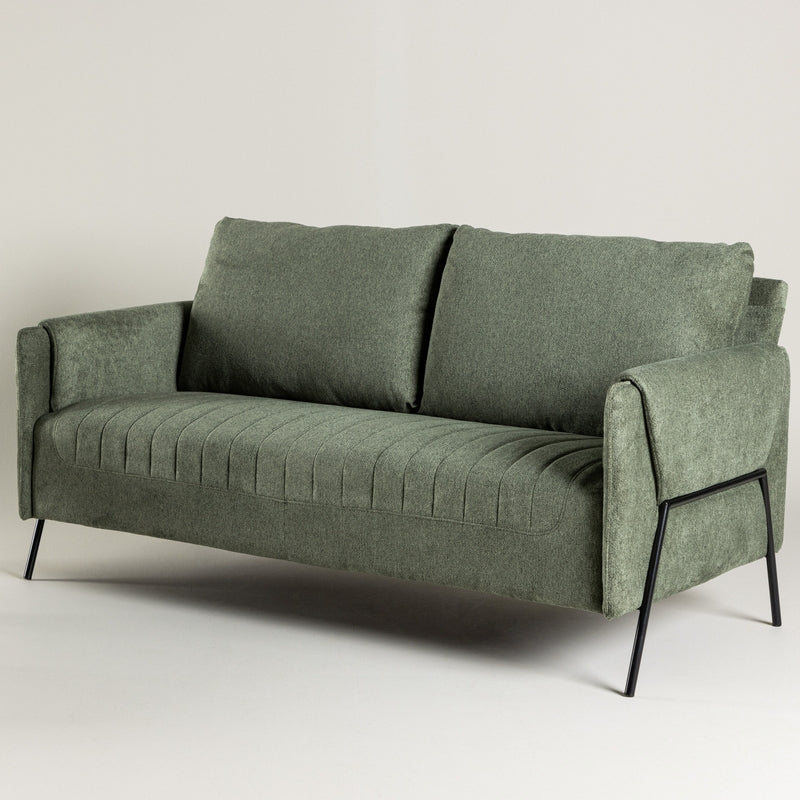 Se Oban - 2 personers sofa i grønt stof ❤ Kæmpe udvalg i 3-nordic - Køb online på udsalg og tilbud lige nu ❤ Lav fragtpris og hurtig levering - Varenummer: 3-nordic-8833 og barcode / Ean: på lager - Udsalg på Dagligstue - Sofaer Store besparelser – op til 67% - Shop over 2.281 kendte brands på udsalg